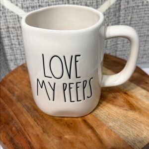 Rae Dunn LOVE MY PEEPS Easter Mug